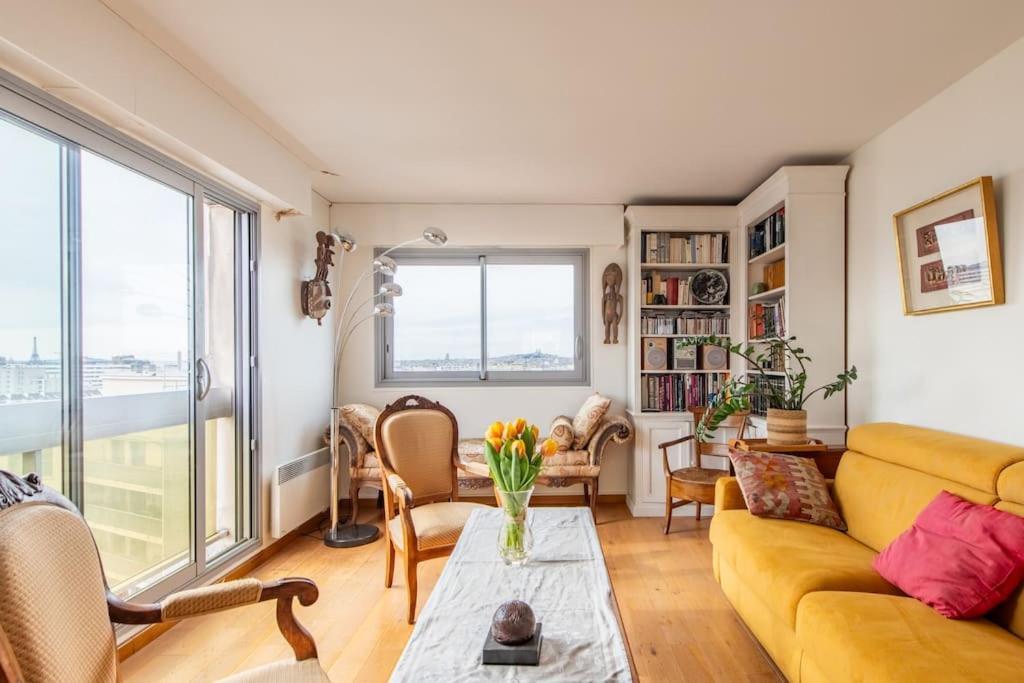 Diderot - Bel Avec Vue Panoramique Sur Paris